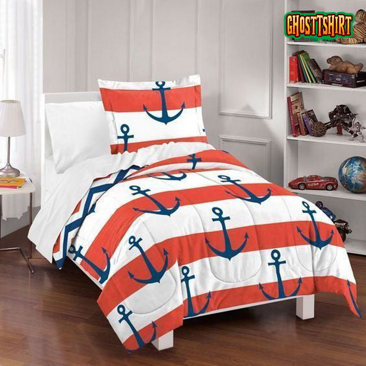 Anchor Bed Sheets Duvet Cover Bedding Set