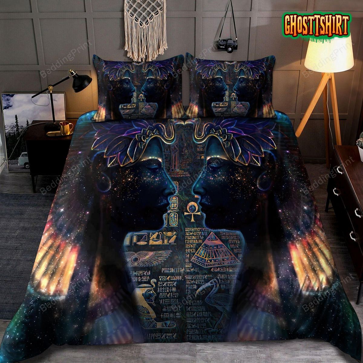Ancient Egyptian Nekhbet Bedding Set