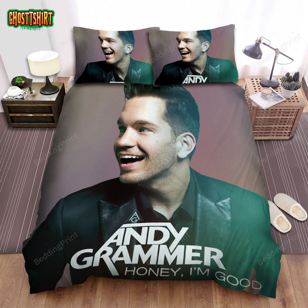 Andy Grammer Honey I’m Good Album Cover Bed Sheets Duvet Cover Bedding Set