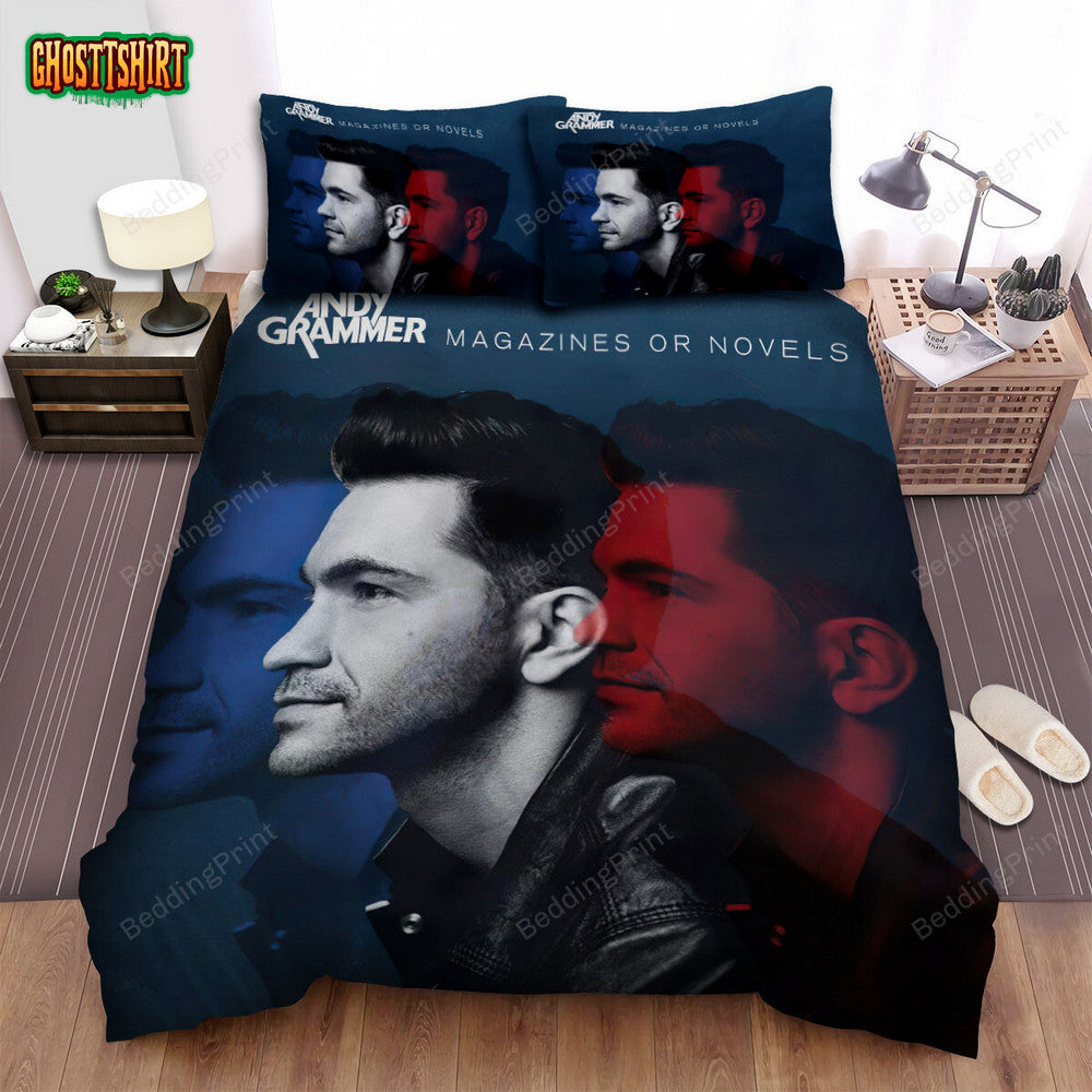 Andy Grammer Magazines Or Novels Album Cover Bed Sheets Duvet Cover Bedding Set