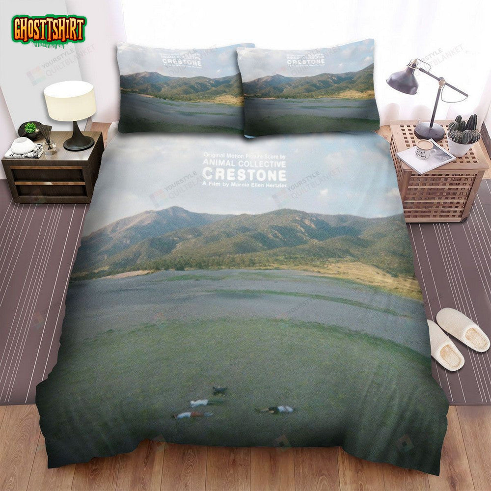 Animal Collective Band Crestone Album Cover Bed Sheets Spread Comforter Duvet Cover Bedding Set