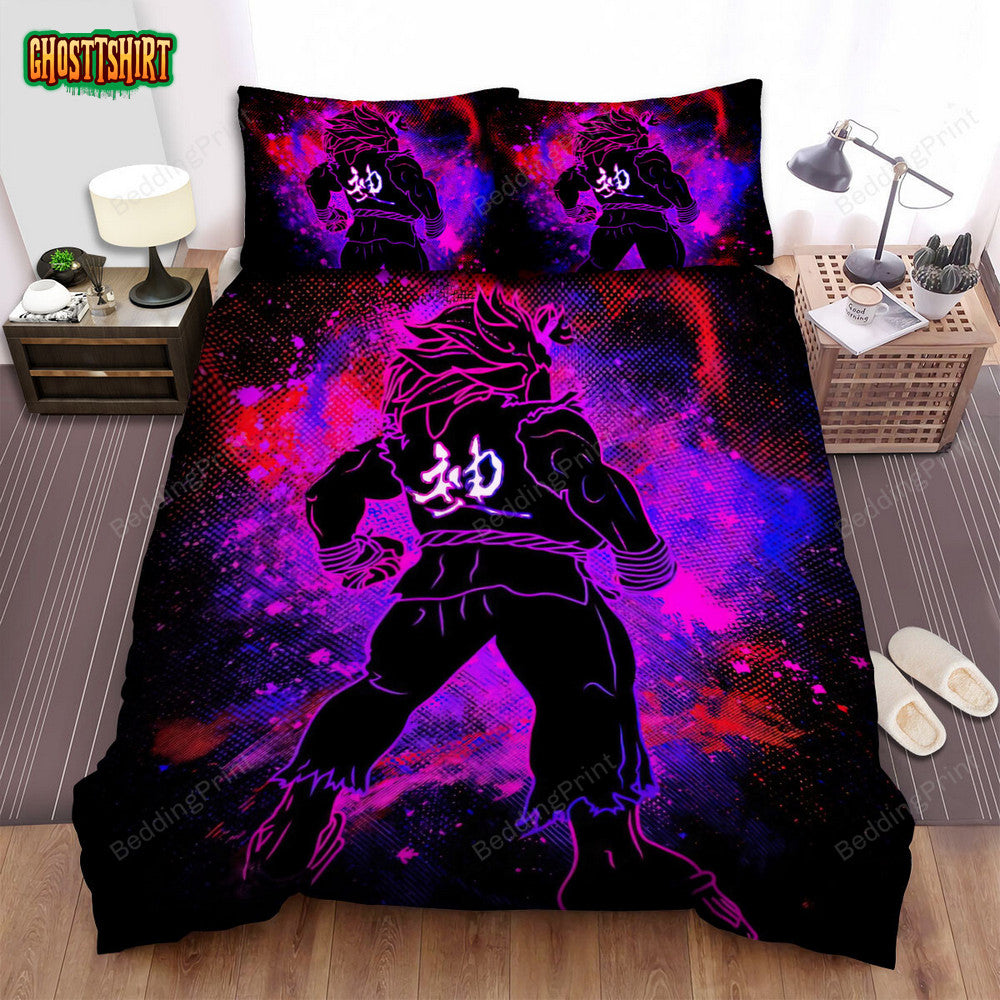Anime Art Evil Fighter Bed Sheets Duvet Cover Bedding Set