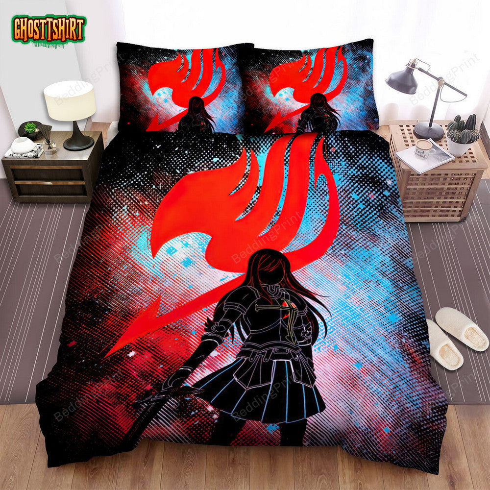 Anime Art Mage Bed Sheets Duvet Cover Bedding Set