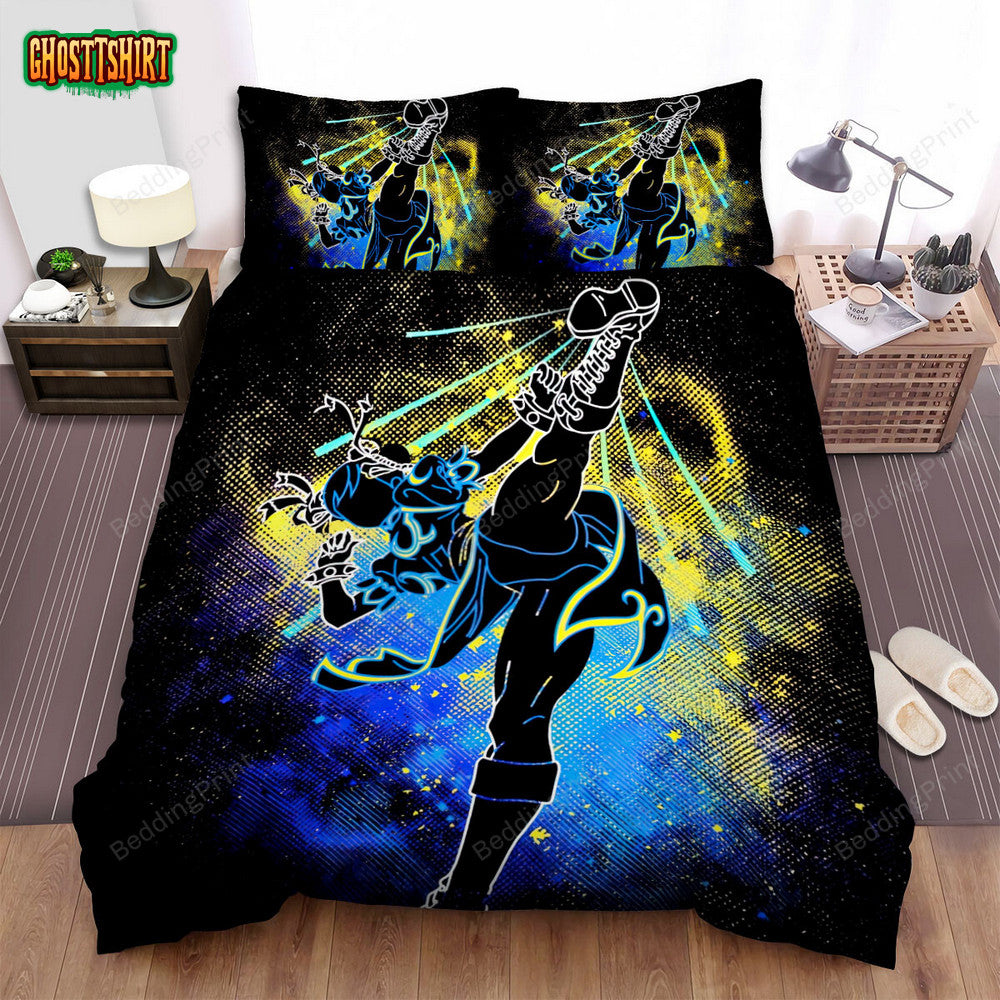 Anime Art Multiple Kick Bed Sheets Duvet Cover Bedding Set