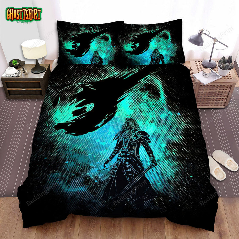 Anime Art Son Of Jenova Bed Sheets Duvet Cover Bedding Set