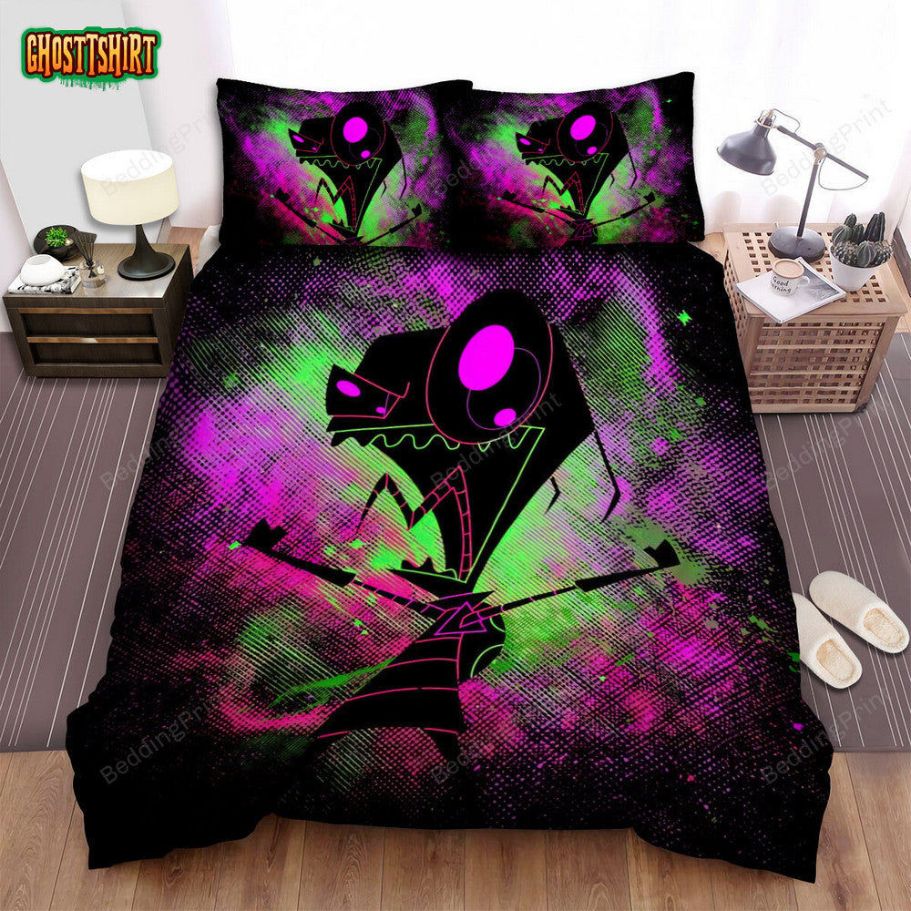 Anime Art Zim Bed Sheets Duvet Cover Bedding Set