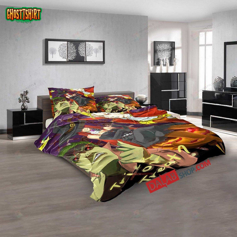 Anime One Outs D 3D Duvet Cover Bedding Set
