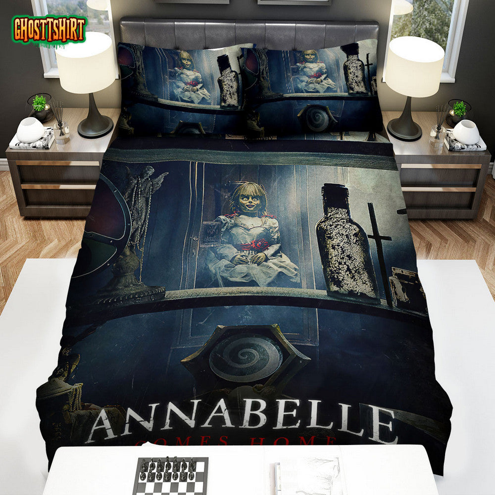 Annabelle Comes Home Movie Storehouse Photo Bed Sheets Spread Comforter Duvet Cover Bedding Set