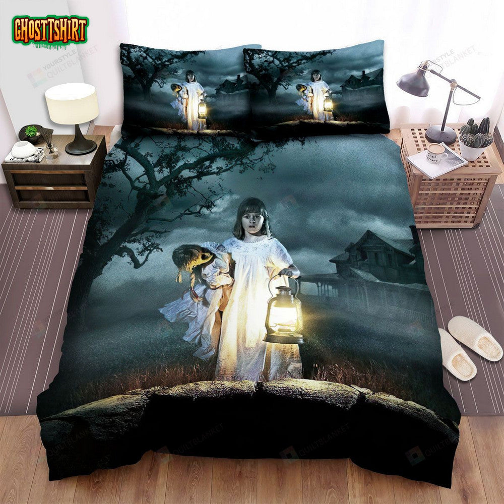 Annabelle Creation Movie Wells Photo Bed Sheets Spread Comforter Duvet Cover Bedding Set