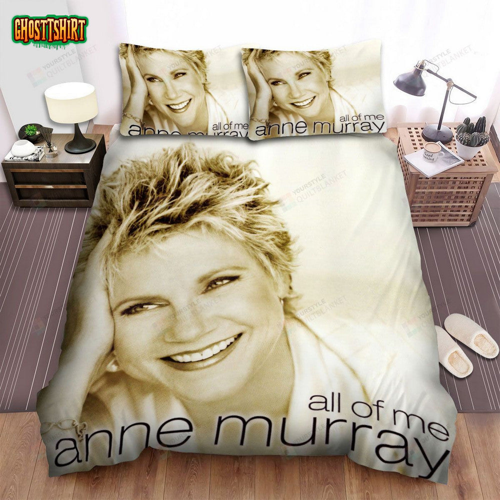 Anne Murray All Of Me Album Cover Bed Sheets Spread Comforter Duvet Cover Bedding Set