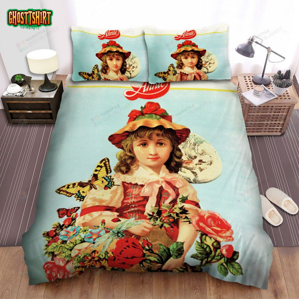 Anne Murray Annie Album Cover Bed Sheets Spread Comforter Duvet Cover Bedding Set