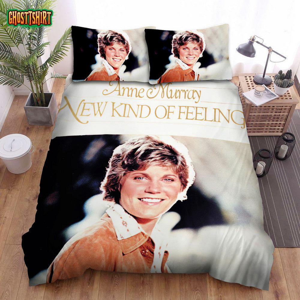 Anne Murray New Kind Of Feeling Album Cover Bed Sheets Spread Comforter Duvet Cover Bedding Set