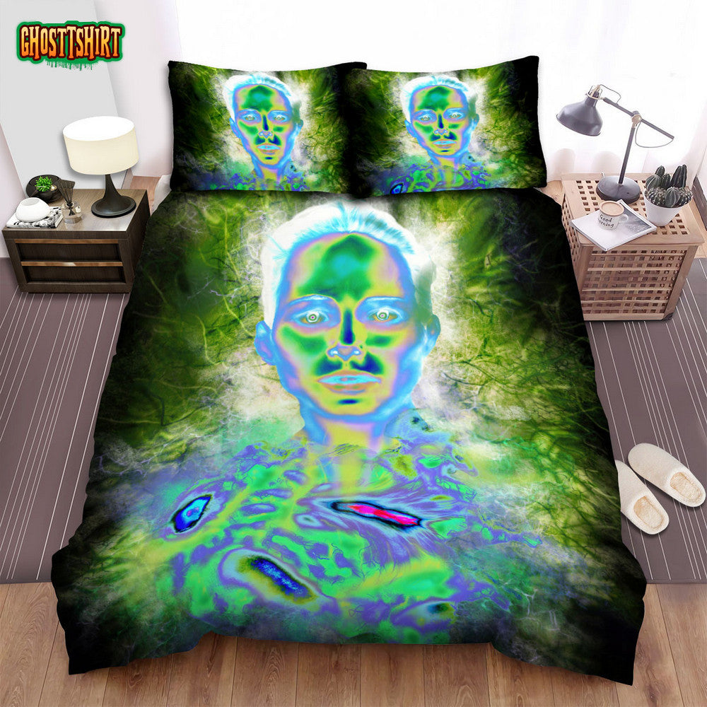 Annihilation (I) (2018) Movie Creepy Photo Bed Sheets Spread Comforter Duvet Cover Bedding Set