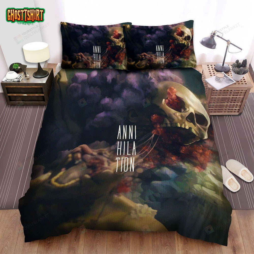 Annihilation (I) Movie Cloud Skullcap Photo Bed Sheets Spread Comforter Duvet Cover Bedding Set