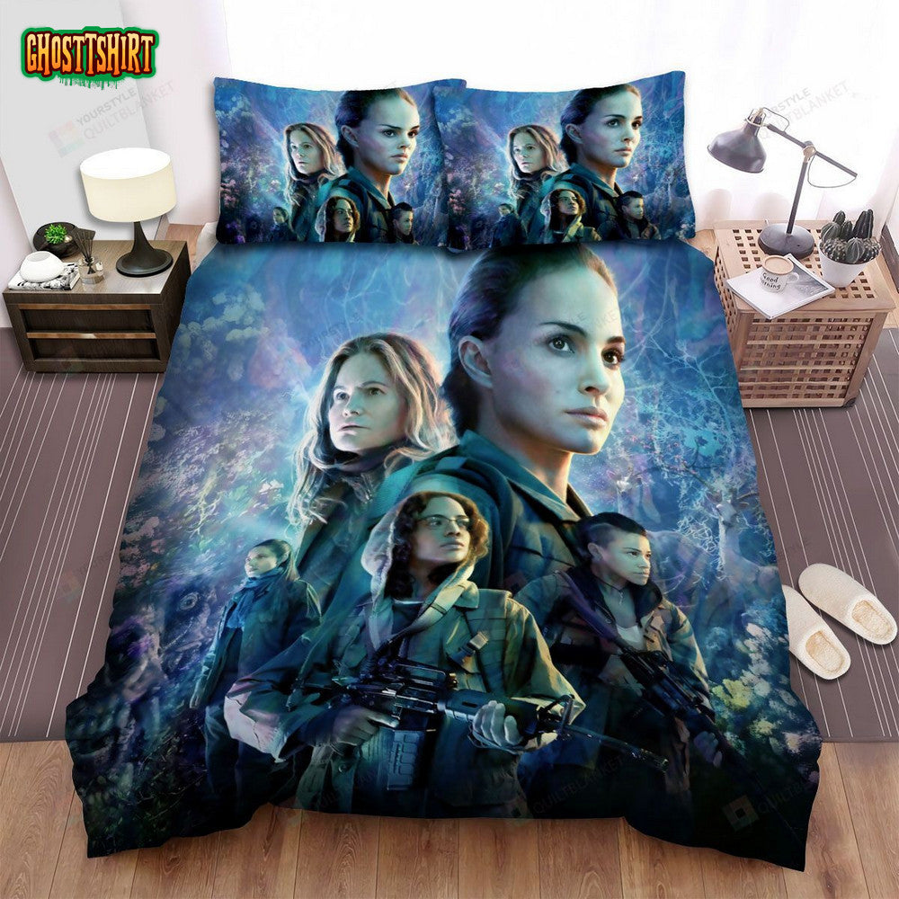 Annihilation Movie Cartoon Photo Bed Sheets Spread Comforter Duvet Cover Bedding Set