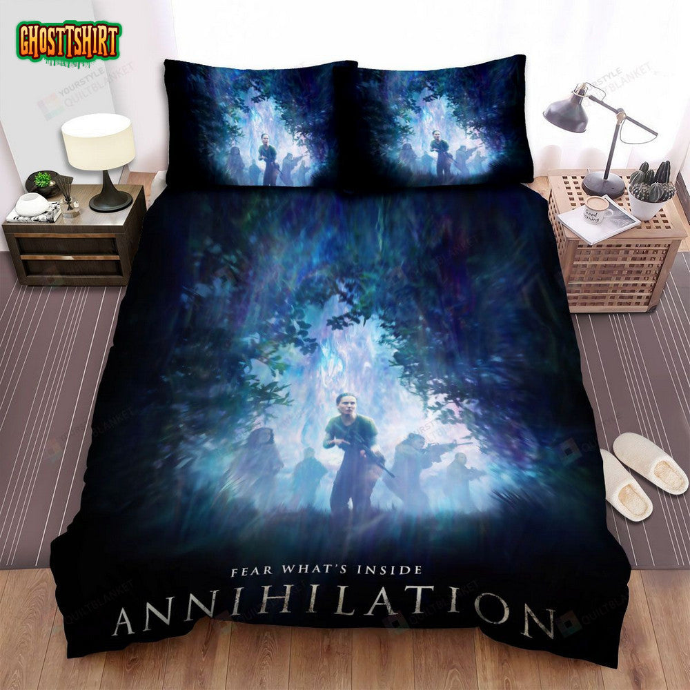 Annihilation Movie Dim Photo Bed Sheets Spread Comforter Duvet Cover Bedding Set