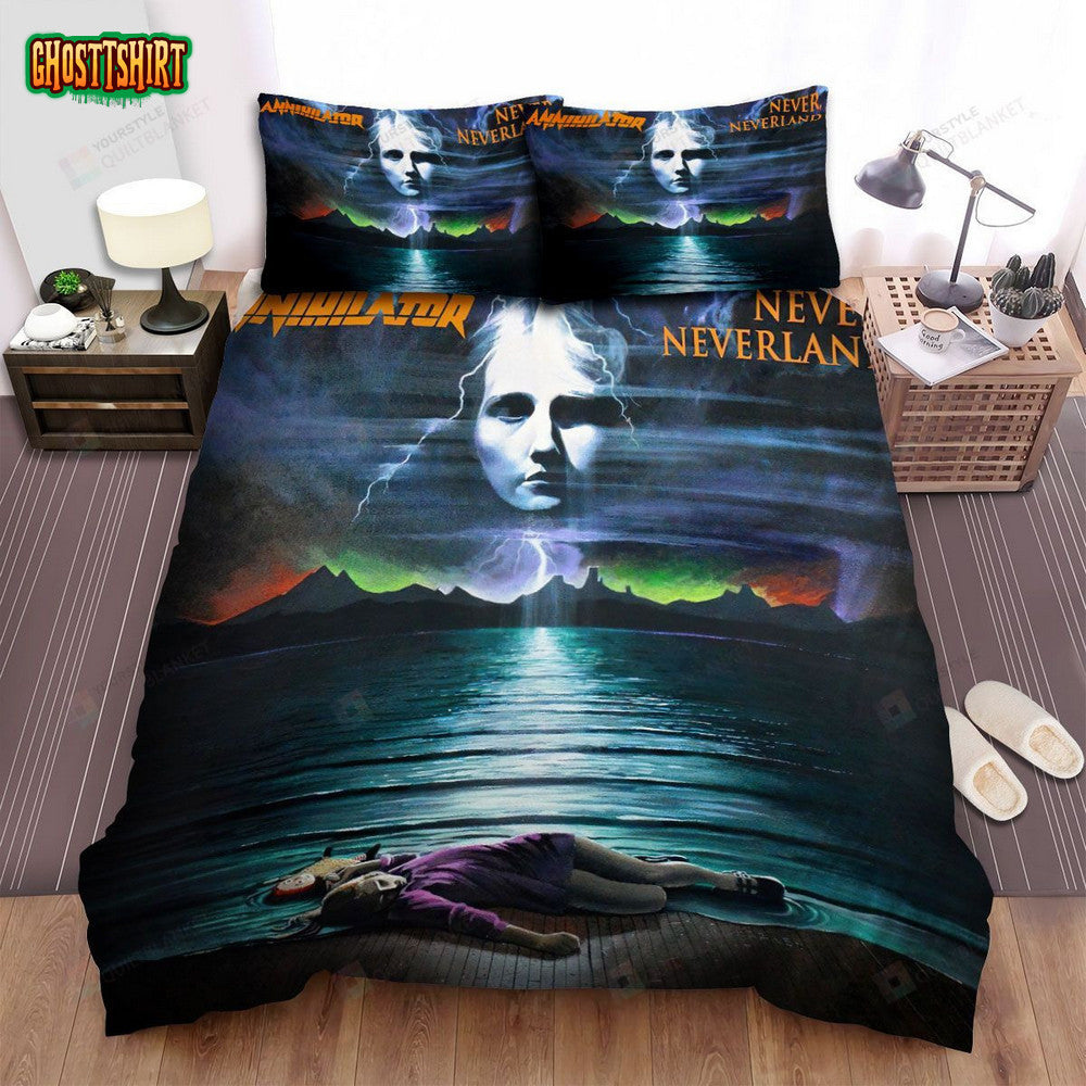 Annihilator Band Album Never, Neverland Bed Sheets Spread Comforter Duvet Cover Bedding Set