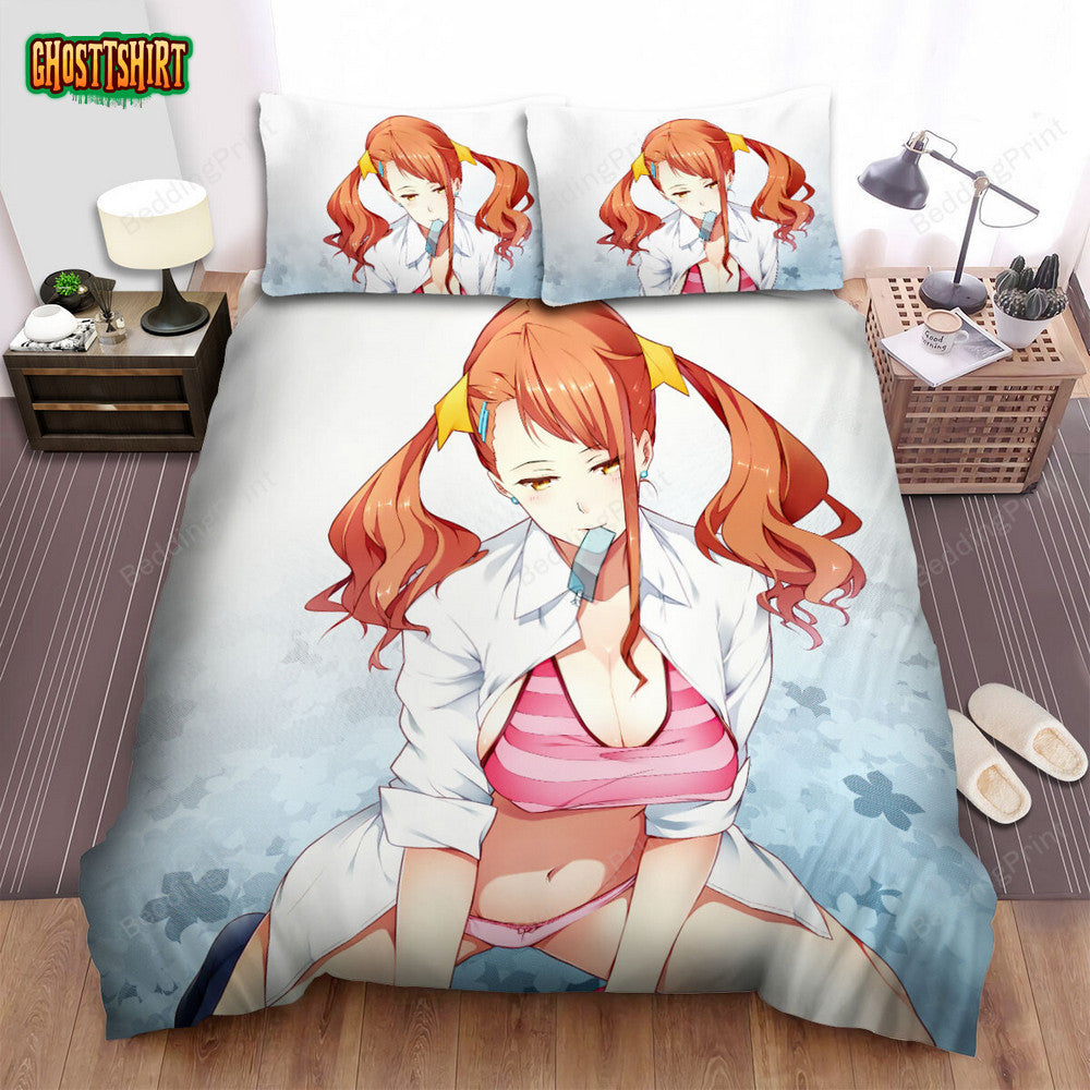 Anohana Sexy Naruko Anjou Poster Bed Sheets Spread Duvet Cover Bedding Set