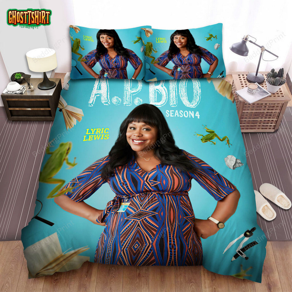 A.P. Bio Lyric Lewis Poster Bed Sheets Duvet Cover Bedding Set