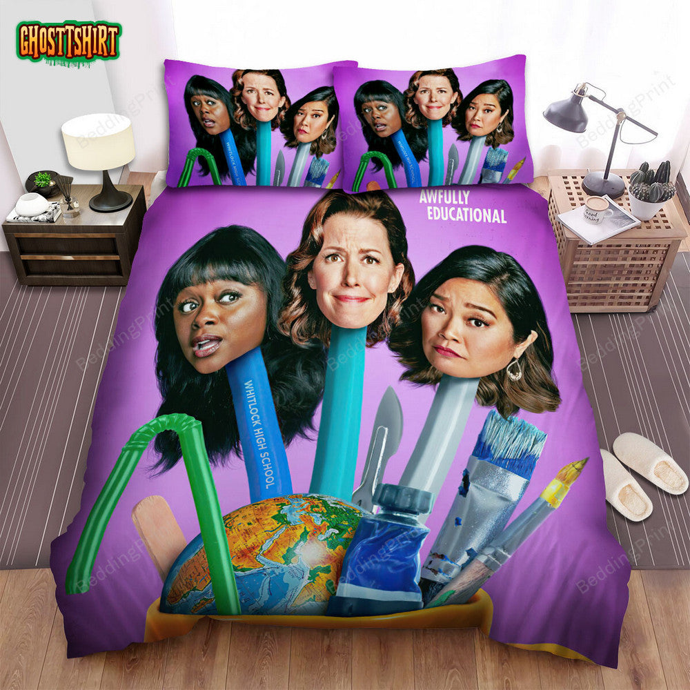 A.P. Bio Movie Poster 2 Bed Sheets Duvet Cover Bedding Set