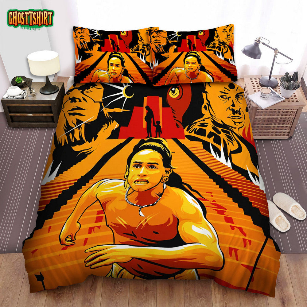 Apocalypto Movie Poster Art Bed Sheets Spread Comforter Duvet Cover Bedding Set