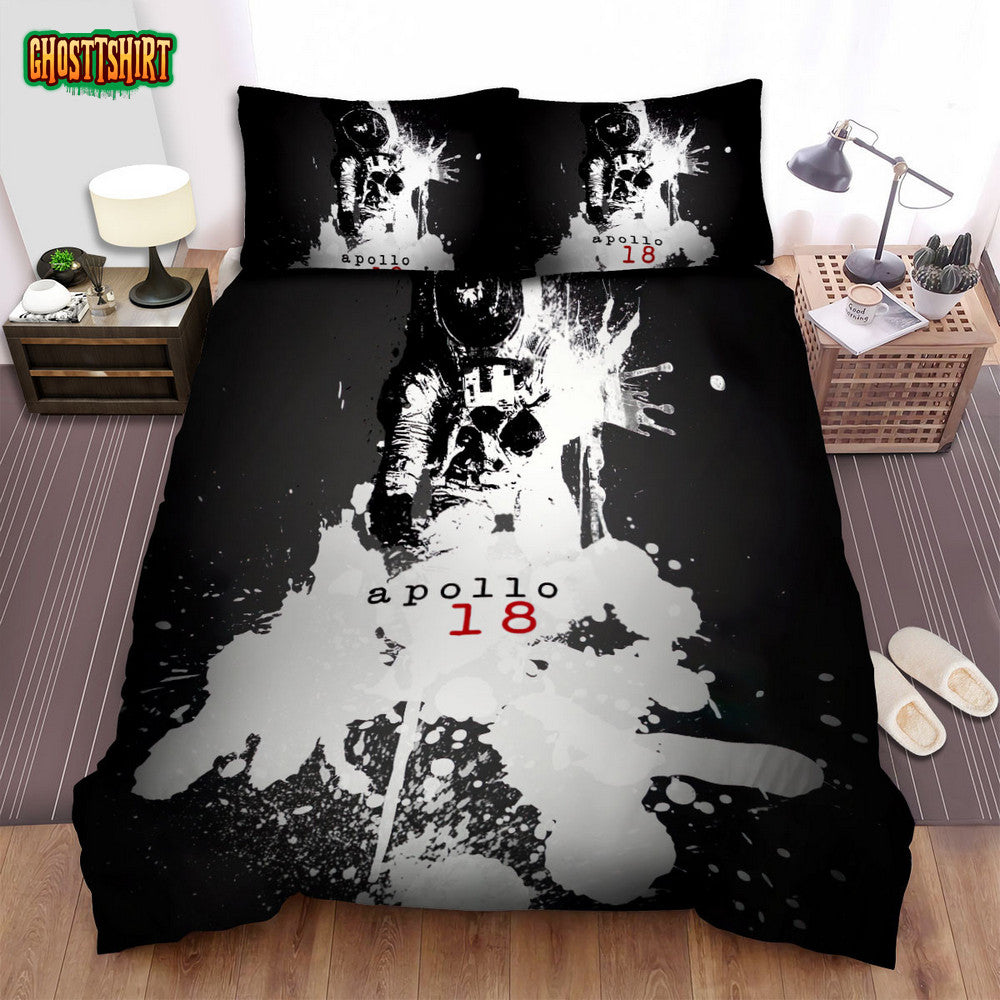 Apollo 18 Movie Poster V Photo Bed Sheets Spread Comforter Duvet Cover Bedding Set