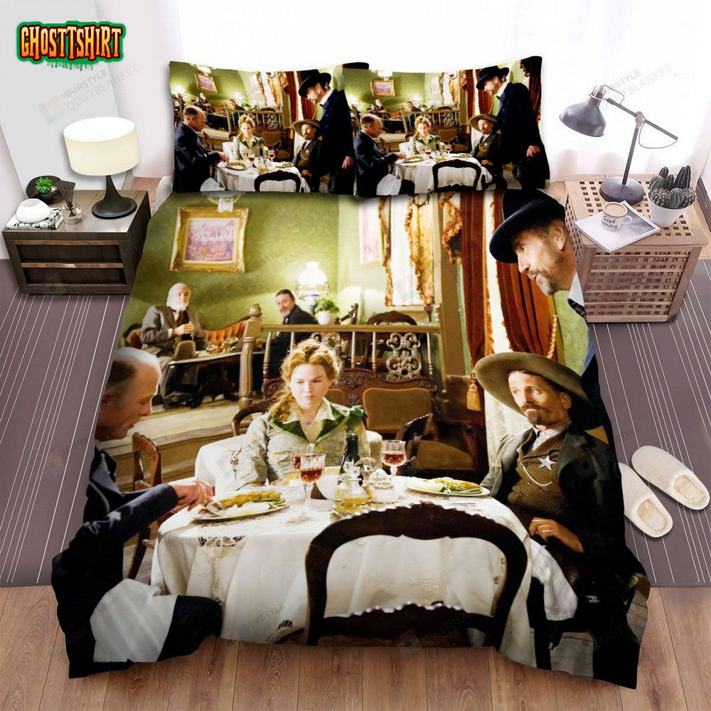 Appaloosa (2008) Movie Scene Bed Sheets Spread Comforter Duvet Cover Bedding Set