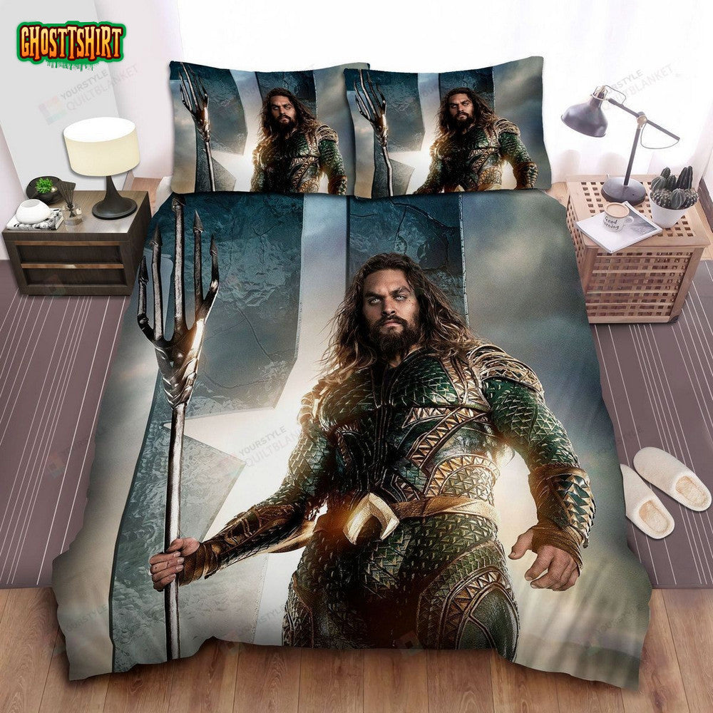 Aquaman By Jason Momoa In 2018 Movie Bed Sheets Spread Comforter Duvet Cover Bedding Set