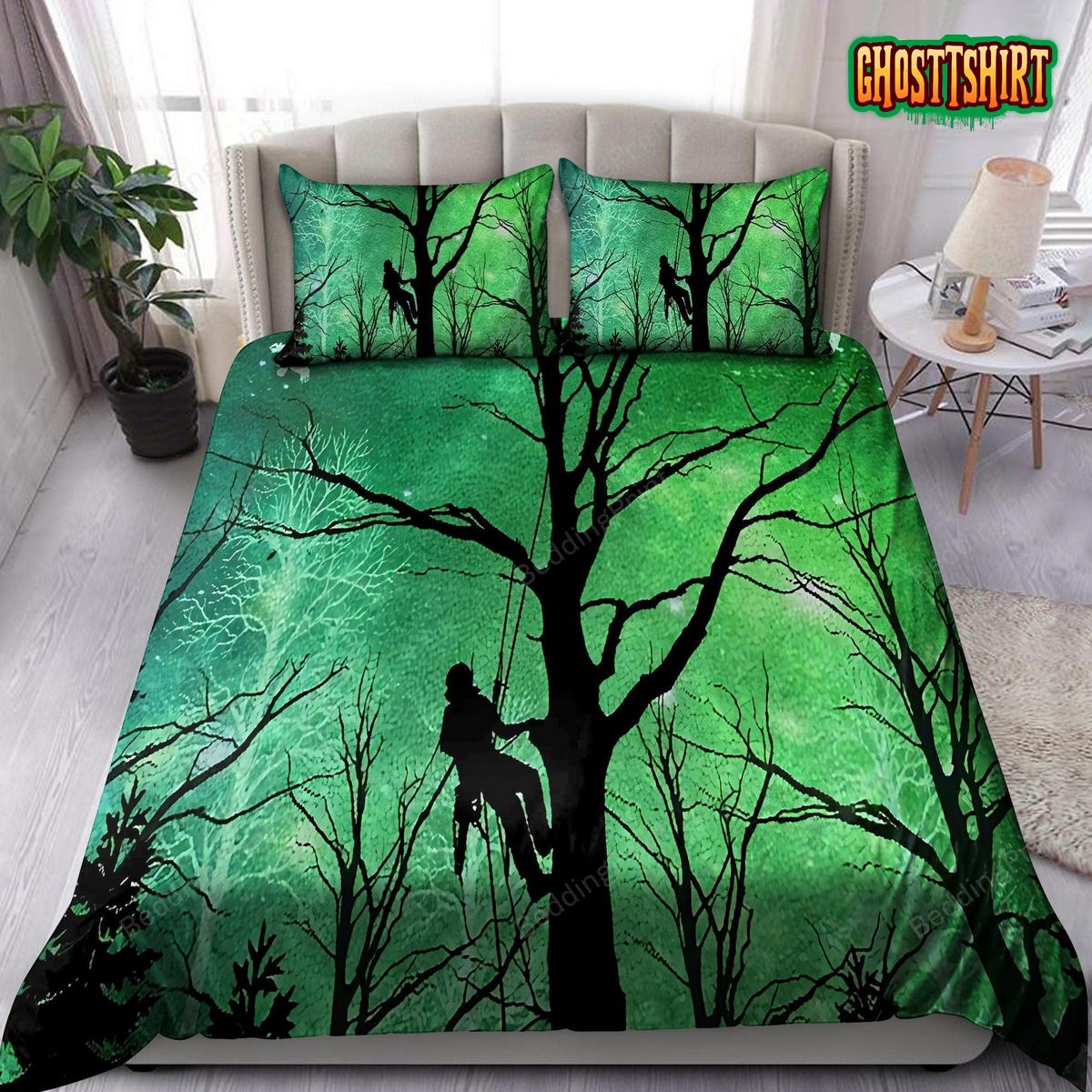 Arborist Bed Sheets Duvet Cover Bedding Set