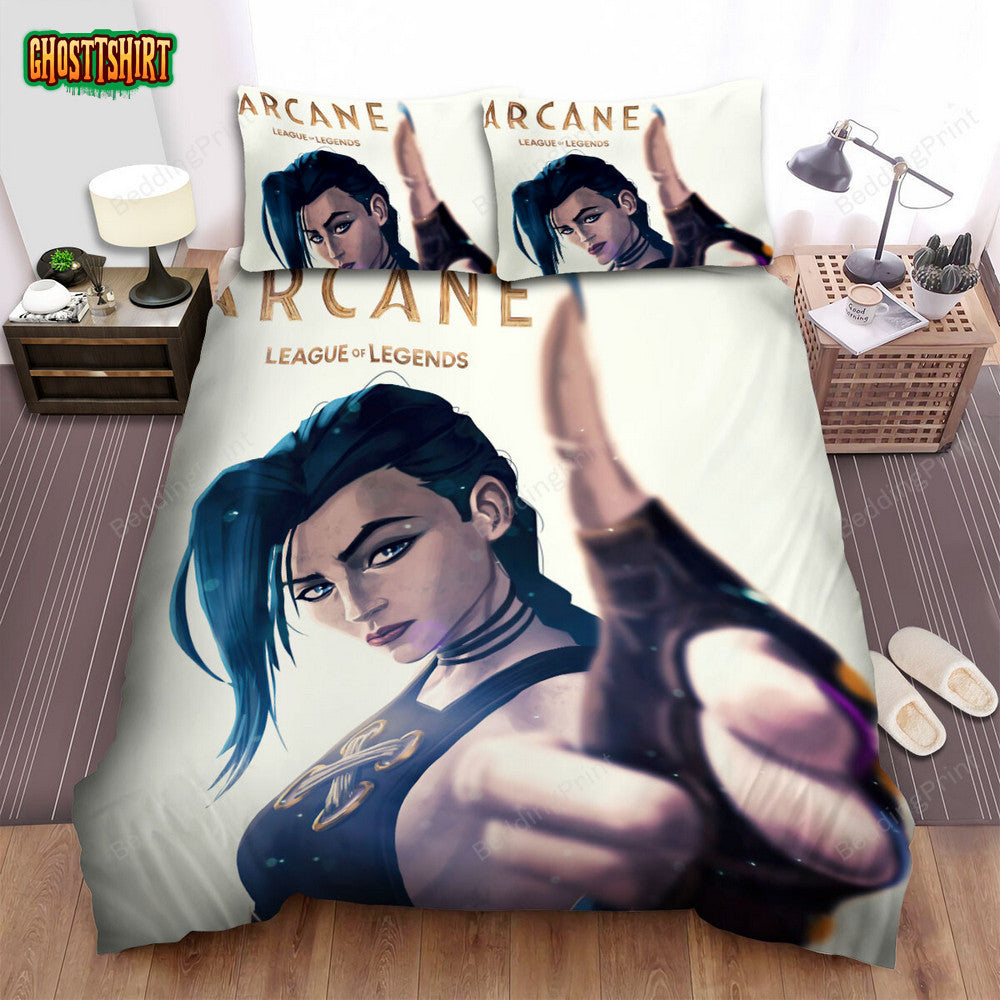Arcane Jinx Poster Bed Sheets Spread Duvet Cover Bedding Set
