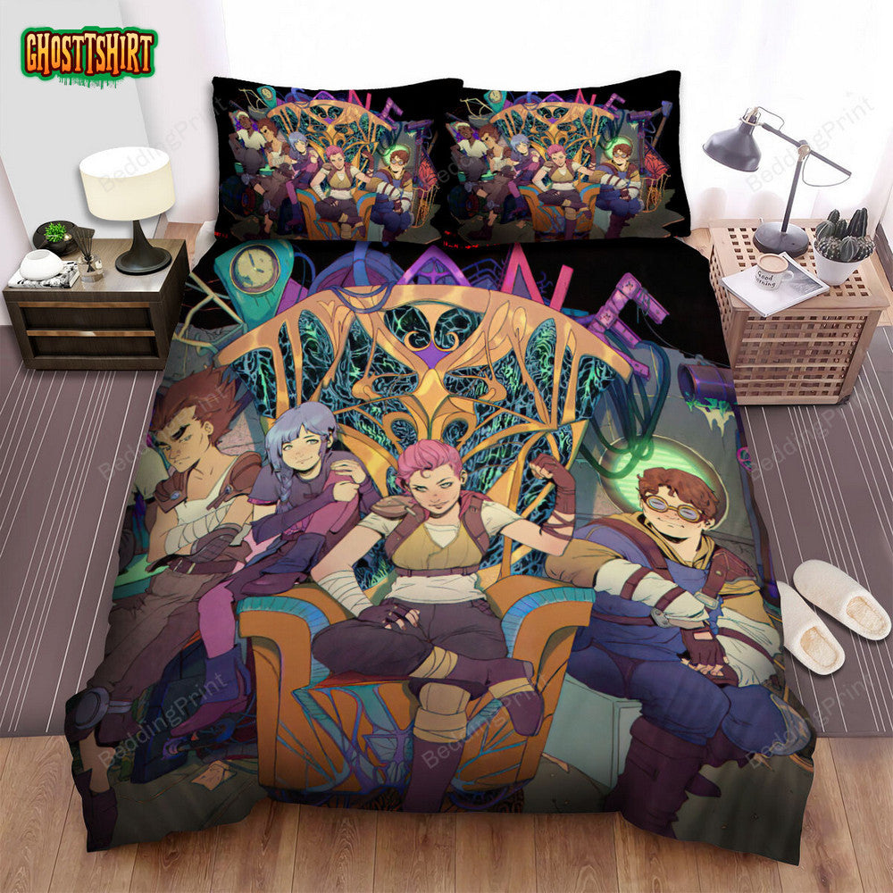 Arcane Main Characters Bed Sheets Spread Duvet Cover Bedding Set