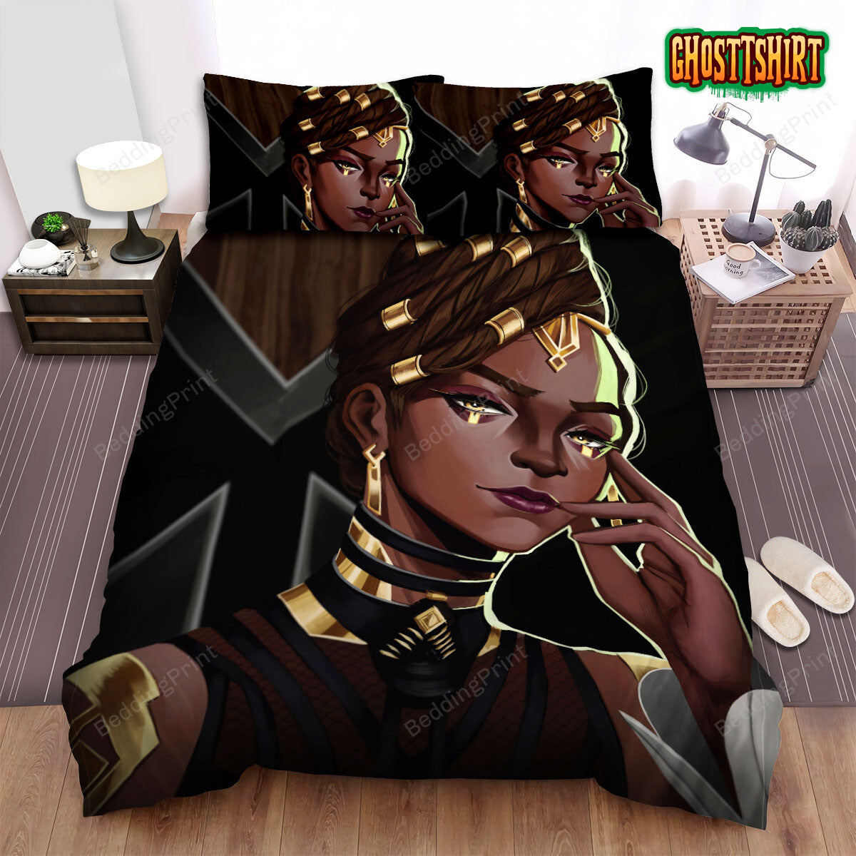 Arcane Mel Digital Artwork Bed Sheets Spread Duvet Cover Bedding Set