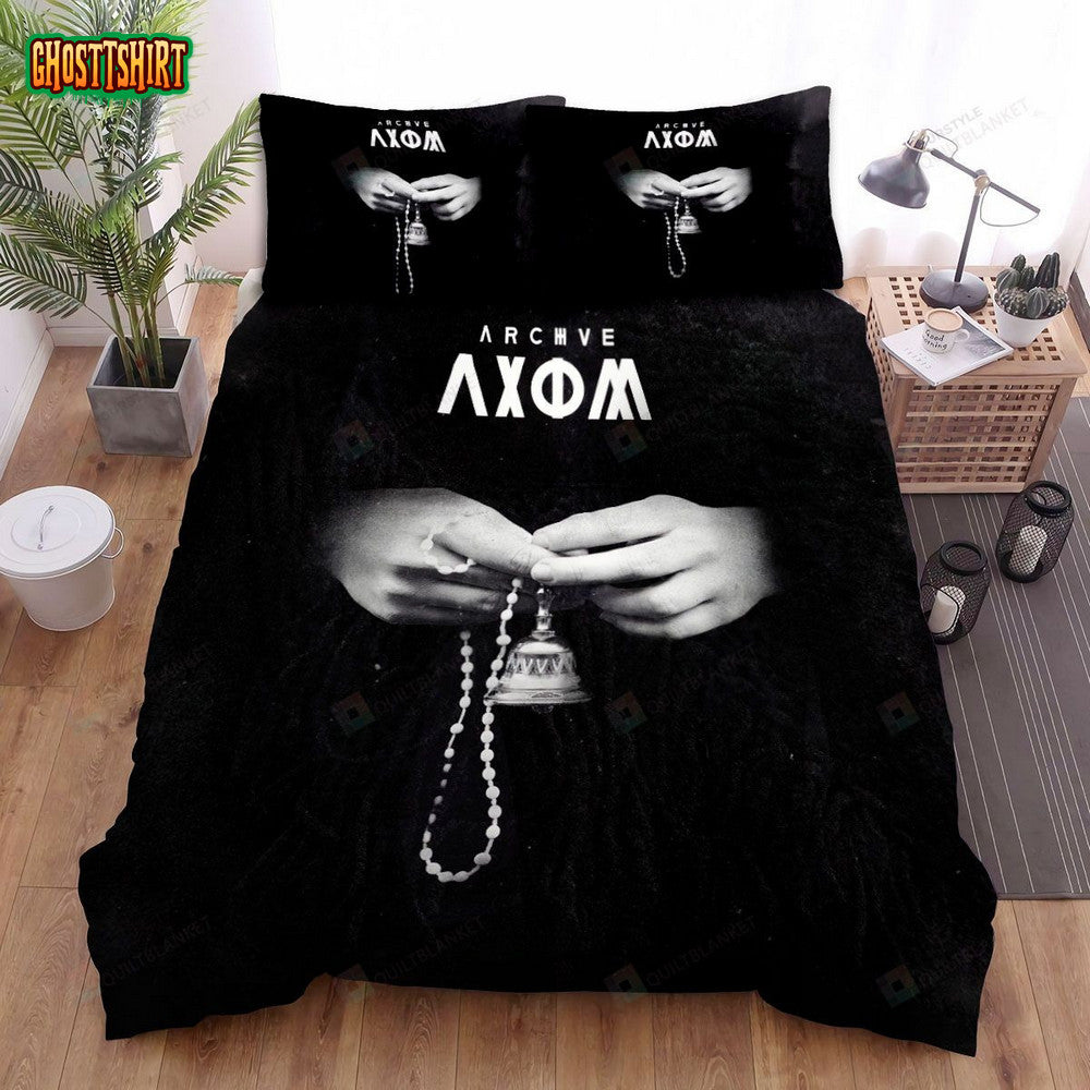 Archive Band, Axom Wallpaper Bed Sheets Spread Duvet Cover Bedding Set