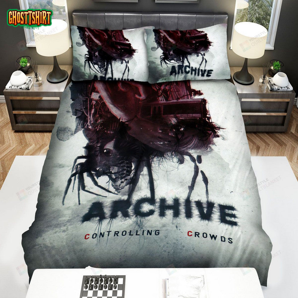 Archive Band, Controlling Crowds Album Bed Sheets Spread Duvet Cover Bedding Set