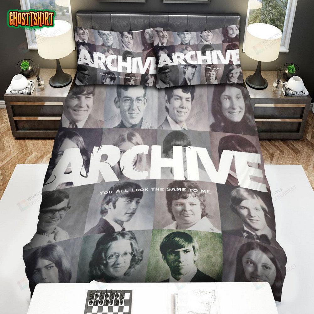 Archive Band, You All Look The Same To Me Bed Sheets Spread Duvet Cover Bedding Set