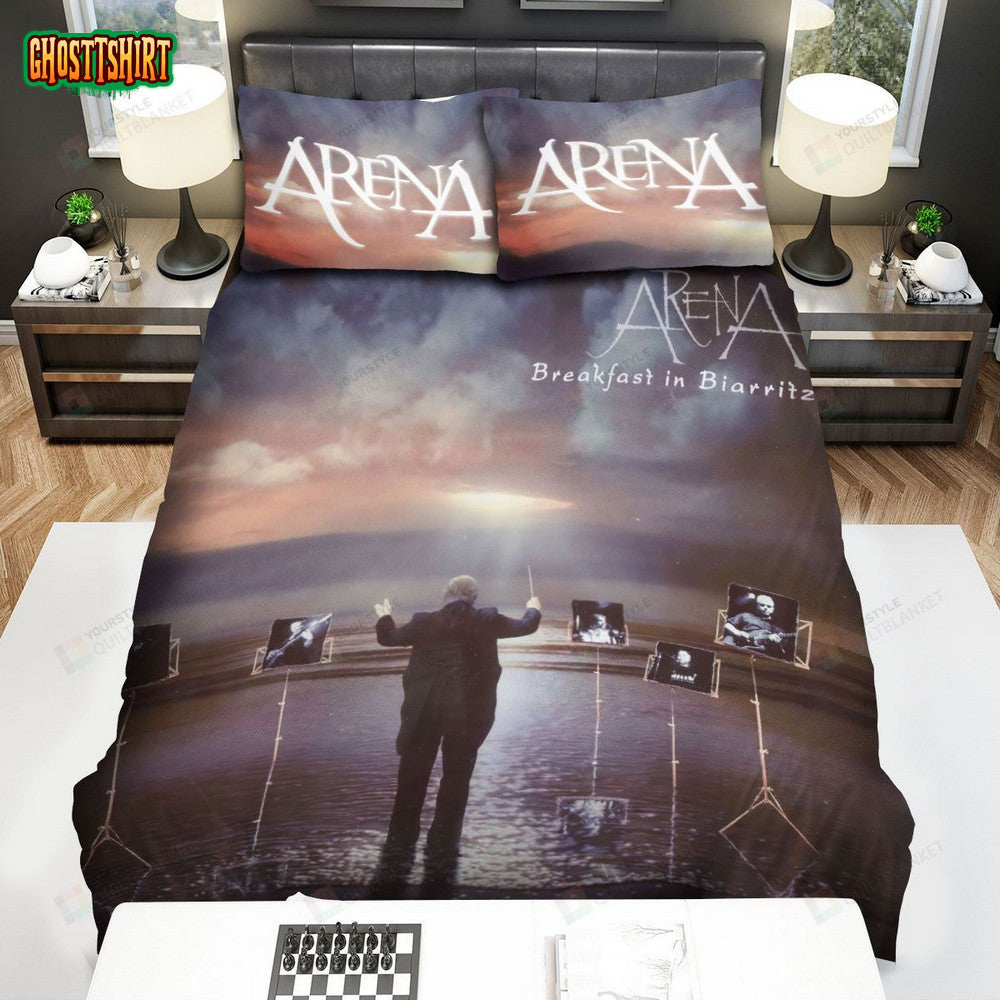 Arena Band Breakfast In Biarritz Album Cover Bed Sheets Spread Comforter Duvet Cover Bedding Set