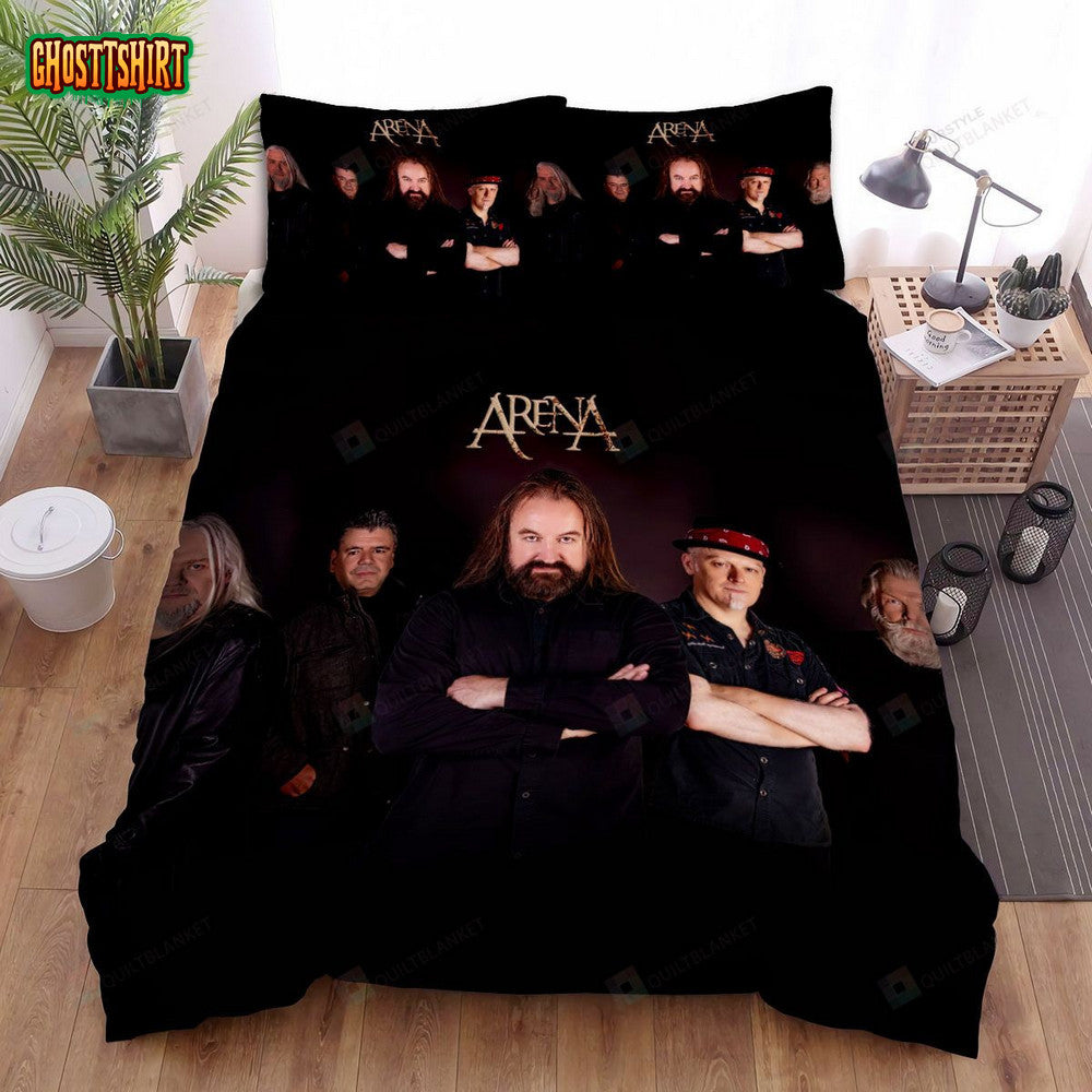 Arena Band Members Photo Bed Sheets Spread Comforter Duvet Cover Bedding Set