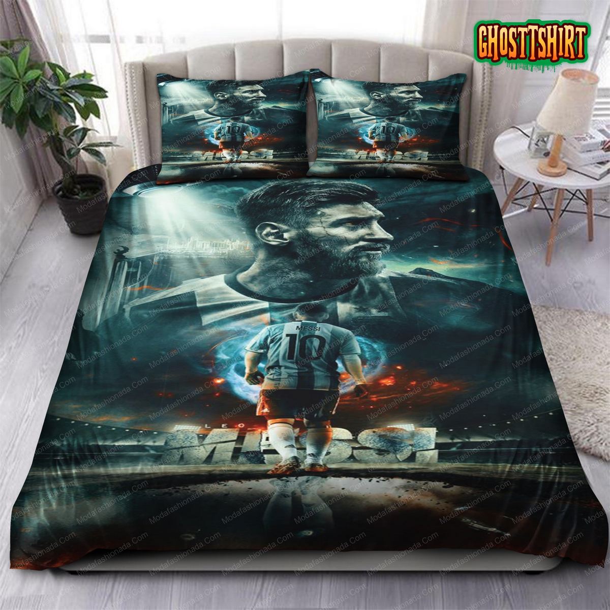 Argentina Lionel Messi 66 Bedding Set