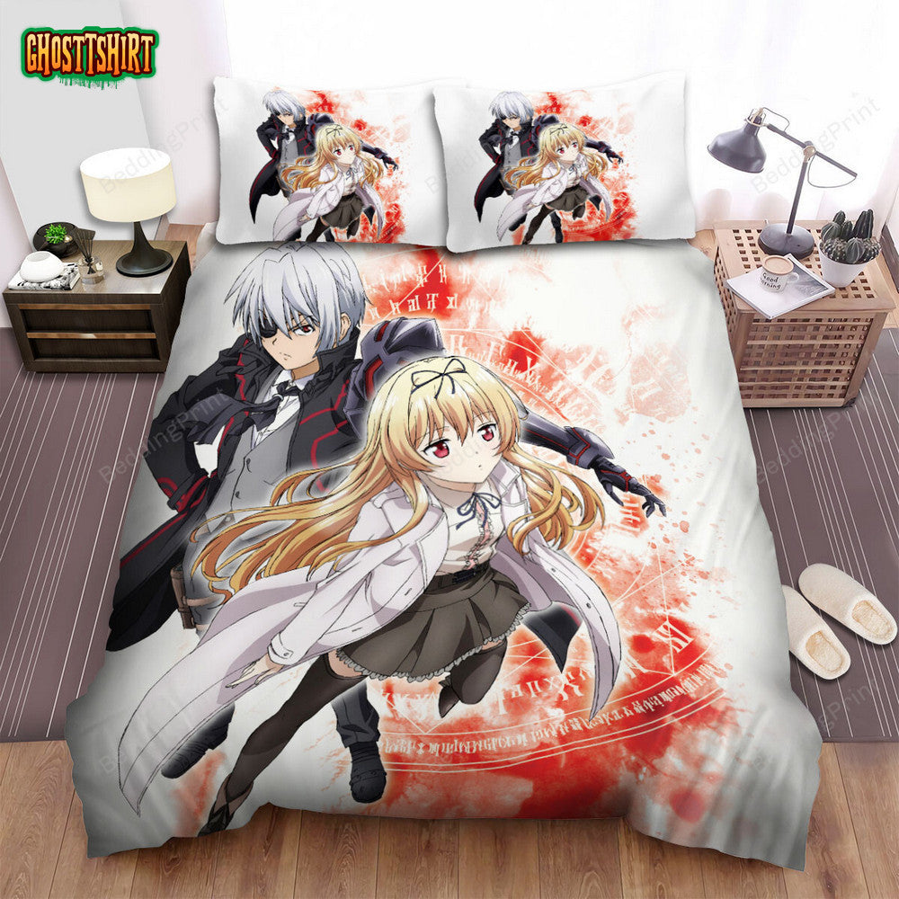 Arifureta Hajime & Yue Anime Poster Bed Sheets Spread Duvet Cover Bedding Set