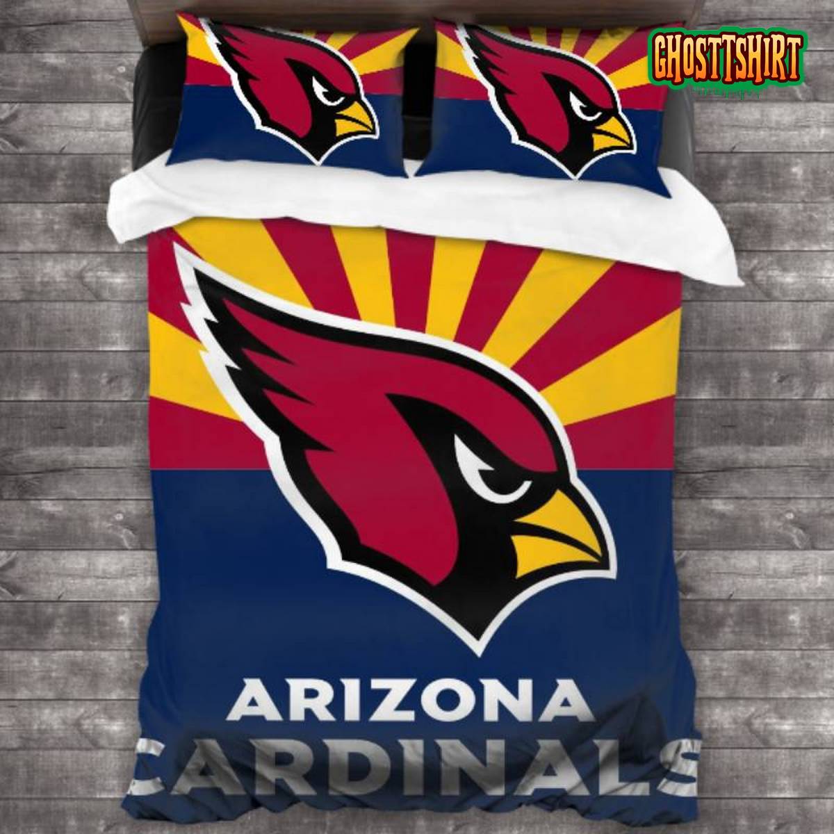 Arizona Cardinals Logo Bedding Set
