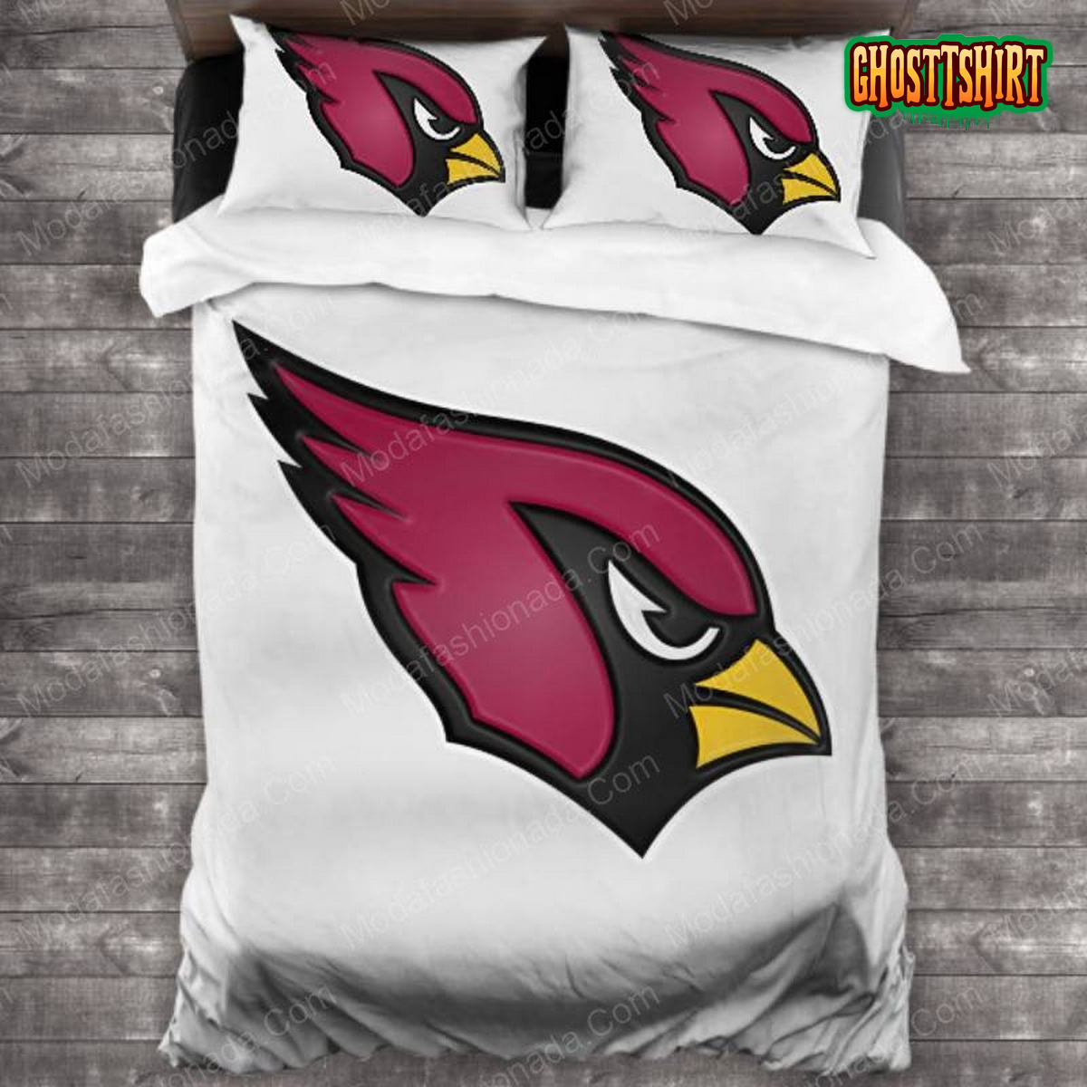 Arizona Cardinals Logo Football Sport 2 Bedding Set