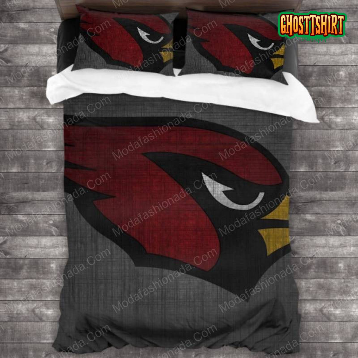 Arizona Cardinals Logo Football Sport 5 Bedding Set