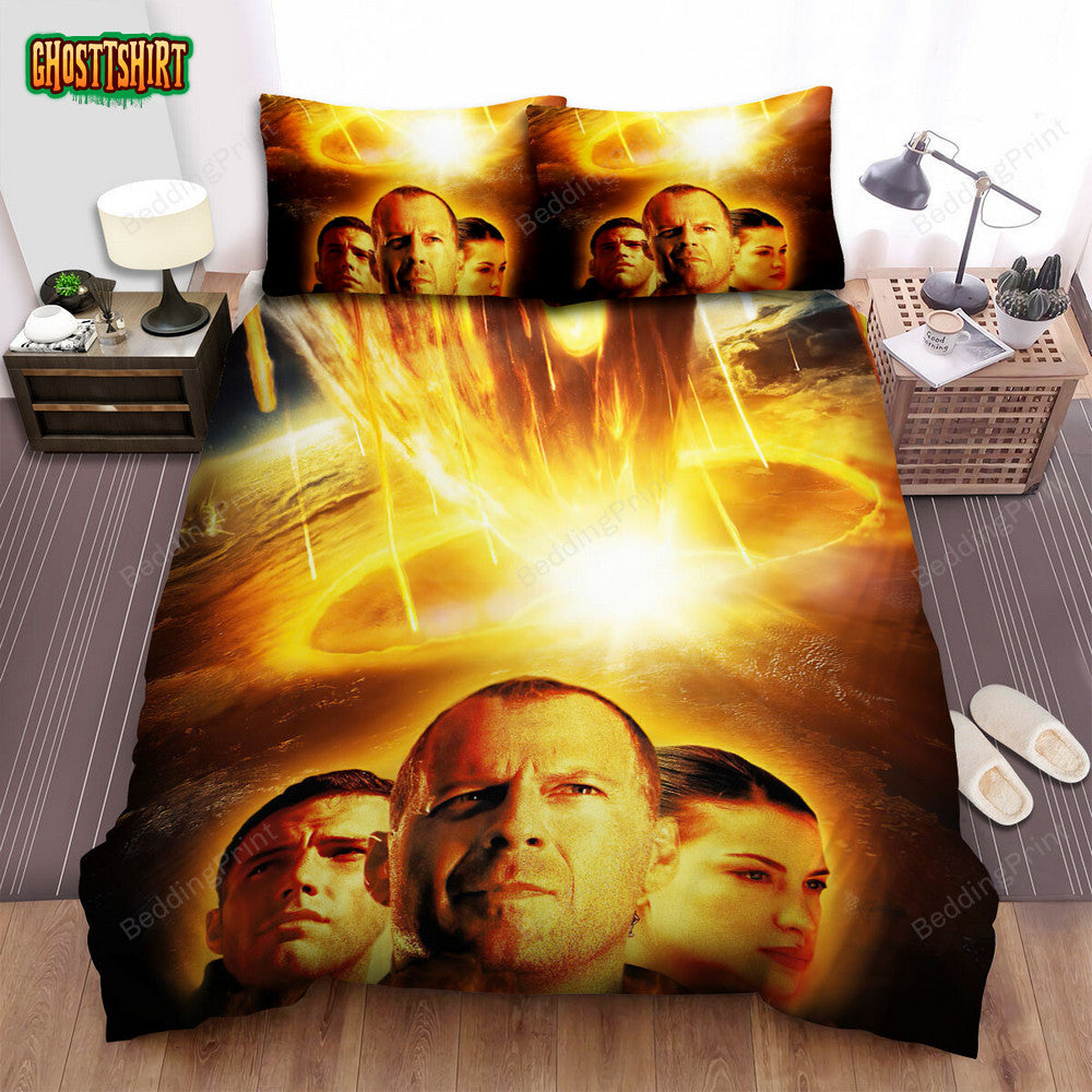 Armageddon Movie Poster 1 Bed Sheets Duvet Cover Bedding Set