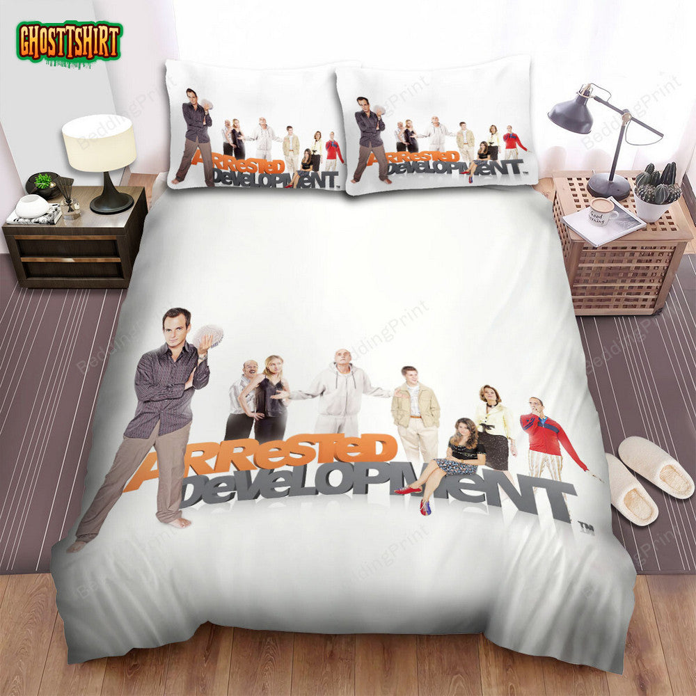 Arrested Development (2003–2019) Movie Poster Ver 5 Bed Sheets Duvet Cover Bedding Set