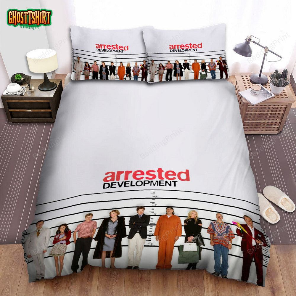 Arrested Development (2003–2019) Movie Poster Ver 6 Bed Sheets Duvet Cover Bedding Set