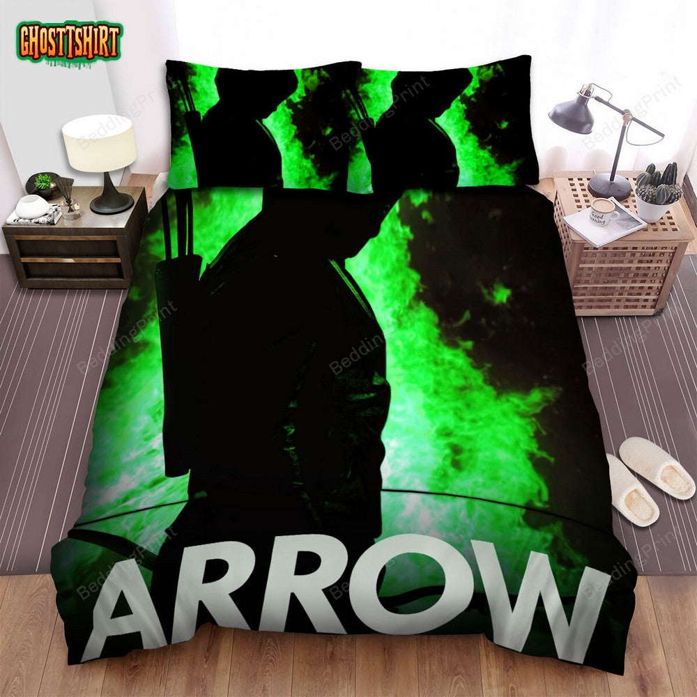 Arrow (2012–2020) Movie Poster 7 Bed Sheets Duvet Cover Bedding Set