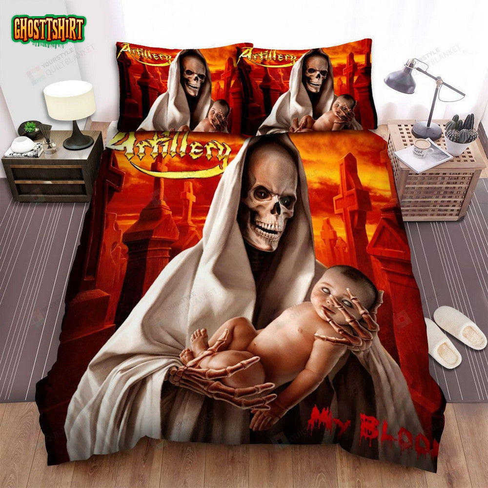 Artillery Album Cover My Blood Bed Sheets Spread Comforter Duvet Cover Bedding Set