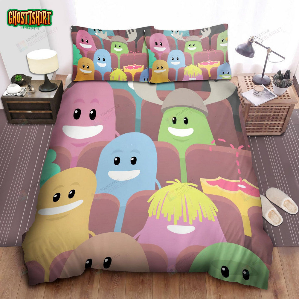 At Movie Theatre Bed Sheets Spread Comforter Duvet Cover Bedding Set