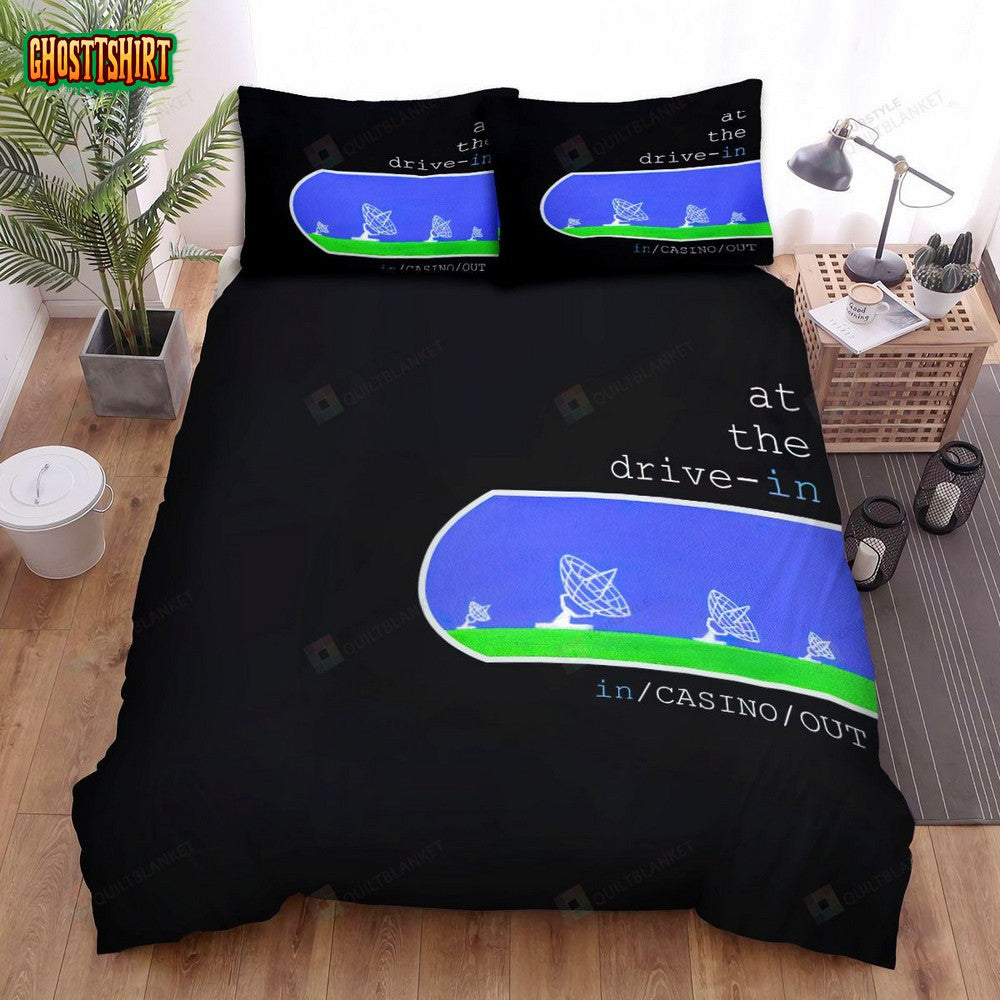 At The Drive-In Band InCasinoOut Album Cover Bed Sheets Spread Comforter Duvet Cover Bedding Set