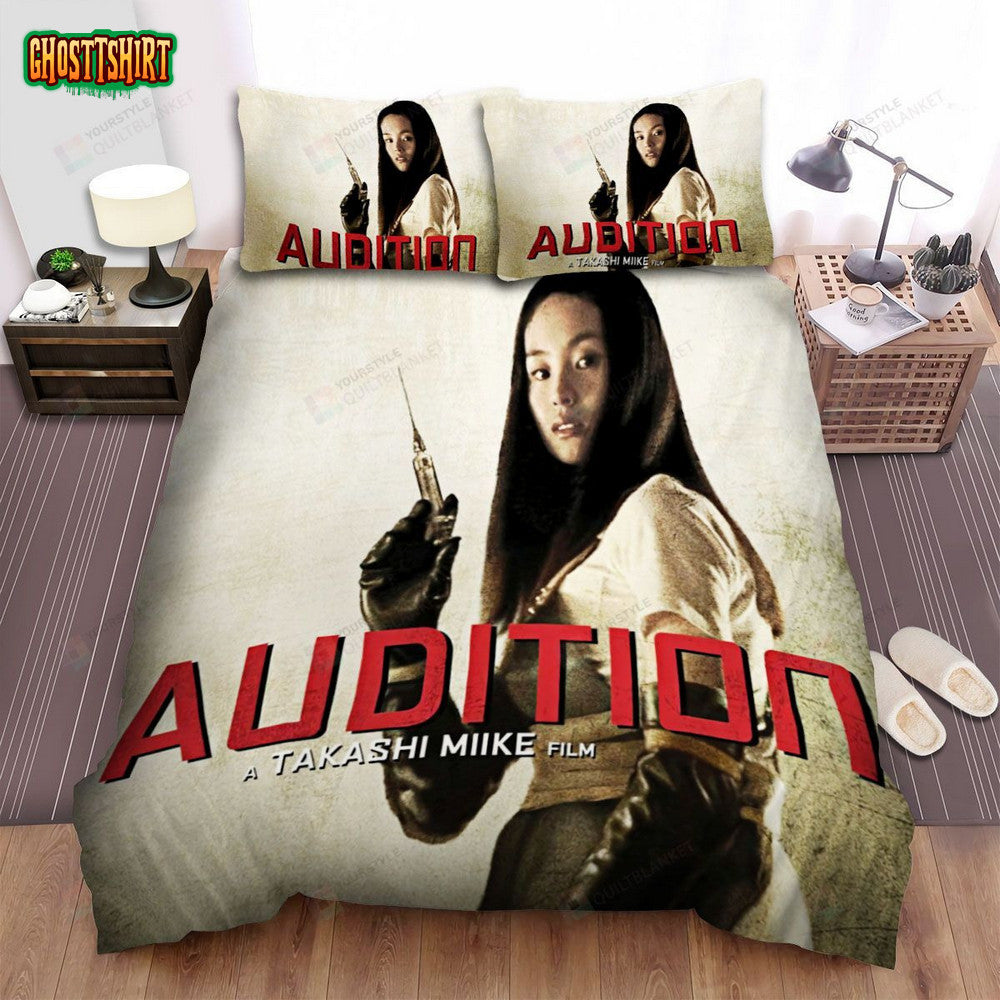 Audition Movie Poster 2 Bed Sheets Spread Comforter Duvet Cover Bedding Set